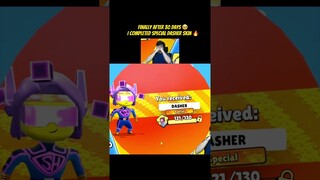 Finally after so many episode to get new Special Skin DASHER 🥹 I completed to all token for DASHER 🔥