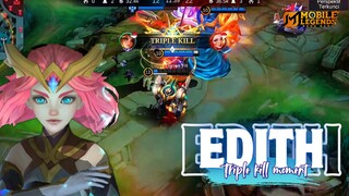 Tank tapi berdamage🤯 | Edith highlight