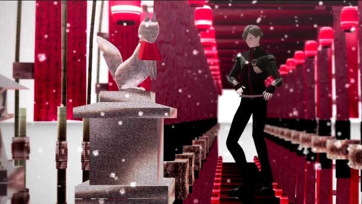 【MMD Token Ranbu】อยู่ตรงนั้น 【Oriomaru สไตล์วินเทอร์กรีน】