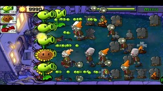 Survive this crazy zombies | plants vs zombies| part5