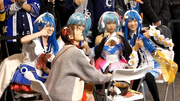 It's Chinese New Year! Have you eaten yet? [Fangdao Girls' Group / 2233 Girl Chengdu BW Mashup]