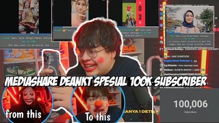 MAS DEAN COSPLAY JADI BADUT WKWK - MEDIASHARE DEANKT SPESIAL 100K SUBSCRIBERS