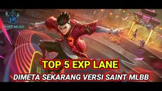 TOP 5 EXP LANE META SEKARANG VERSI SAINT MLBB