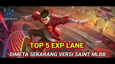 TOP 5 EXP LANE META SEKARANG VERSI SAINT MLBB