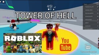 Roblox - Jumping to an obstacle to a another(Tower Of Hell)