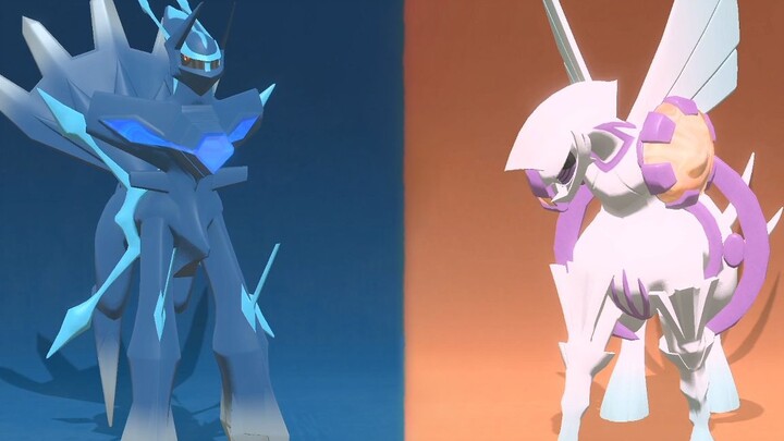 Pokémon Legend Arceus - Origin Dialga Palkia y Form Transformation