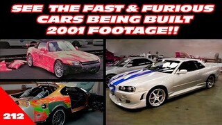 Flashback:2001 See The Cars get built for the first two Fast Furious Movies