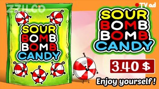 Sour Bomb Bomb Candy