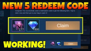 ML REDEMPTION CODES JAN 3 2022 - REDEEM CODE IN MOBILE LEGENDS