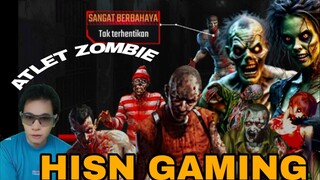 main game zombie fire 3D.  menghadapi zombie atlet football  cepat cantik kuat