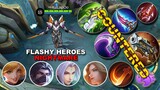 HOW TO COUNTER THE FLASHY HEROES | SABER ASSASSIN ROAM META 2023 | MLBB