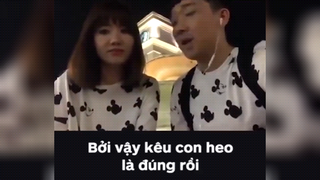 Trấn Thành "đáp trả" khi bị Hari Won chê béo #showbiz