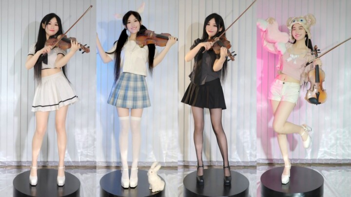 Violin, but in a costume change version! ❤ Why not?