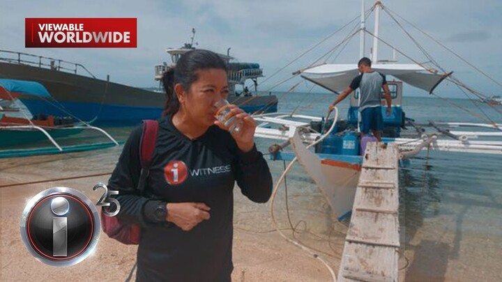 Kara David, sinubukang tikman ang tubig na iniinom ng ilang residente sa Isla Zapatos | I-Witness