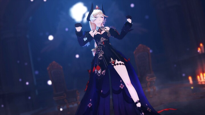 [ Honkai Impact 3MMD] Orchid Dell tells you not to look at her legs!!!
