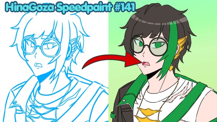 Yudistira Yogendra [HinaGoza Speedpaint #141]