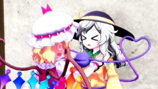 [Touhou MMD] No wall-banging allowed in Terakoya!!!