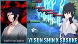 YI SUN-SHIN X SASUKE UCHIHA CUSTOMIZED SKIN SCRIPT - MOBILE LEGENDS