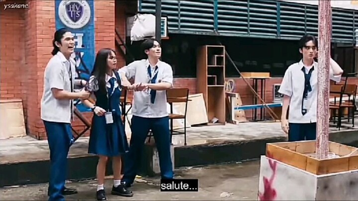 Fanny moment in section E hahahahah