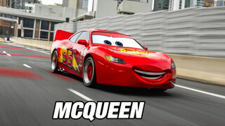 So today we're filming Lightning McQueen!!!!