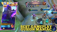 NEST GAMEPLAY GUSION DAPAT MANIAC | MLBB