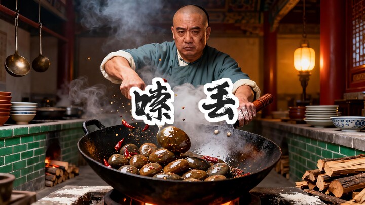 Immersive experience: A Qing-era imperial chef accidentally overcooks stir-fried noodles in the midd