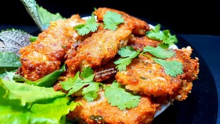 Bất ngờ với CHẢ KHOAI MÔN CHIÊN ăn là ghiền | vegan recipes