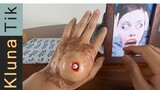 KLUNA TIK 2020 - TASTING SUPER PIMPLE HAND | Mukbang Eating ASMR