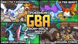 Completed Pokemon GBA Rom With Crown Tundra, Hisuian Forms, Mega