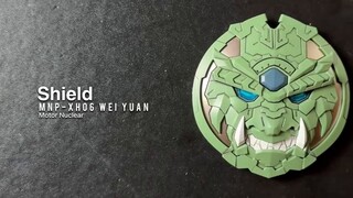 Immersive assembly model: Modong nuclear alloy skeleton star armor soul general Weiyuan style studen