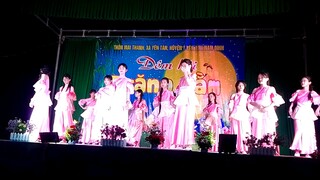 Múa Má Hồng | vũ đoàn thôn nhà