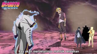 Duel isshiki vs boruto kerasukan Mode Otsutsuki dimulai, Siapa Pemenangnya? - Boruto Ch 49