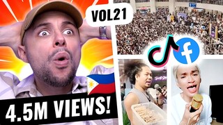 NEW! VOL.21 - VIRAL FILIPINO CROWD! REACTION