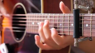 [Fingerstyle Guitar] Saya membuat diri saya menangis saat memainkan "Maple" milik Jay Chou
