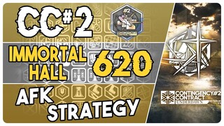 CC#2 - Immortal Hall 620 Points | AFK Easy Strategy | Underdawn |【Arknights】