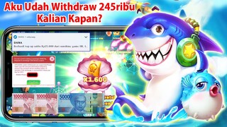 WITHDRAW Rp245.000 dari Game Penghasil DANA - Ocean Shooter Terbukti Membayar