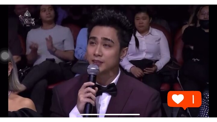 #BinibiningPilipinas2023 SB19 Josh Cullen Santos as one of the judges. Question & Answer with BB 16