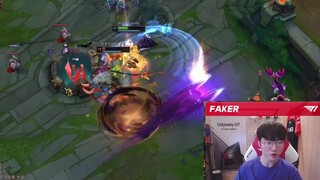 T1 Faker cầm Sylas "nhảy múa" siêu tự tin ngay trong nhà đối thủ