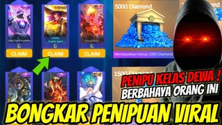 BASMI SEMUA PENIPU DAY HELDER KW! SKIN DAN DIAMONDS GRATIS! KITA BONGKAR SMUA!! MOBILE LEGENDS