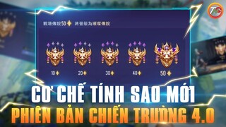 Liên quân Cơ Chế Tính Sao Mới cho Rank Cao Thủ mùa 20  phiên bản chiến trường 4.0 TNG