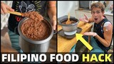 FILIPINO FOOD HACK - Cooking At Home In The Philippines (Champorado Fail)