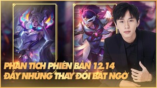 VĂN TÙNG BẤT NGỜ KHI REACTION VÀ PHÂN TÍCH NHỮNG THAY ĐỔI TRONG PHIÊN BẢN 12.14