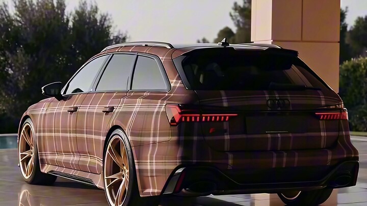 Plaid Audi RS6? Yay or Nay? 🏴󠁧󠁢󠁳󠁣󠁴󠁿🔥