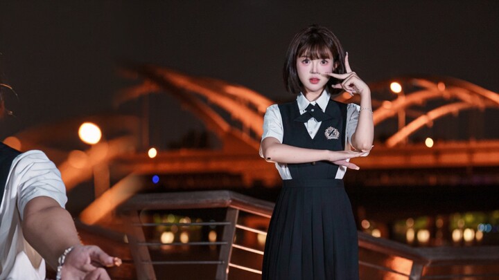 【Kiko仔】Active idols dance uniform dolls at Houhai Beach｜Uniform のマネキン