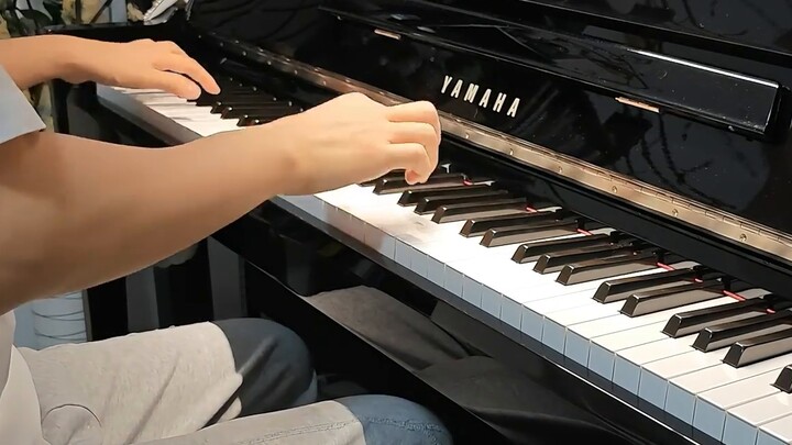 "Ninelie" piano octave version challenge! Super nice