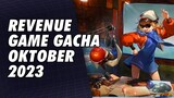 Revenue Game Gacha Oktober 2023