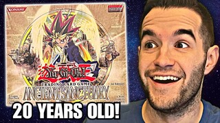 Opening A 20 YEAR OLD Yugioh Booster Box! (Ancient Sanctuary)