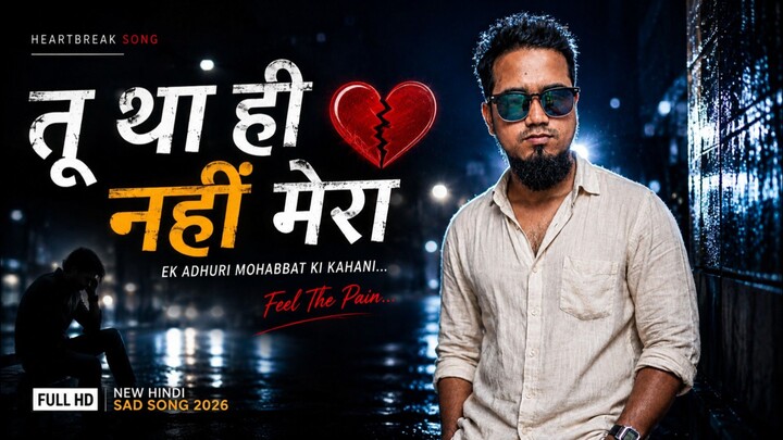 तू था ही नहीं मेरा 💔 | Heartbreak Hindi Song | Sad Love Song 2026