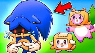 SONIC.EXE IS SO SAD! *YOU WILL CRY* (+ SAD HUGGY WUGGY, ONE COLOR LANKYBOX CHALLENGE, & MORE!)