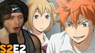 A NEW MANAGER! || HINATA AND YACHI!! || Haikyu Season 2 Episode 2 Reaction